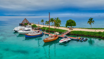 обоя корабли, разные вместе, фиджи