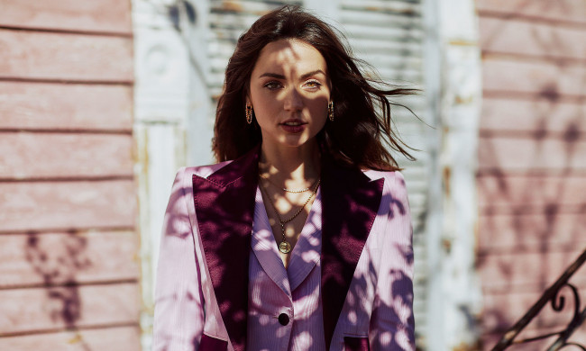 Обои картинки фото девушки, ana de armas, ана, де, армас, майк, розенталь, american, airlines, nexos