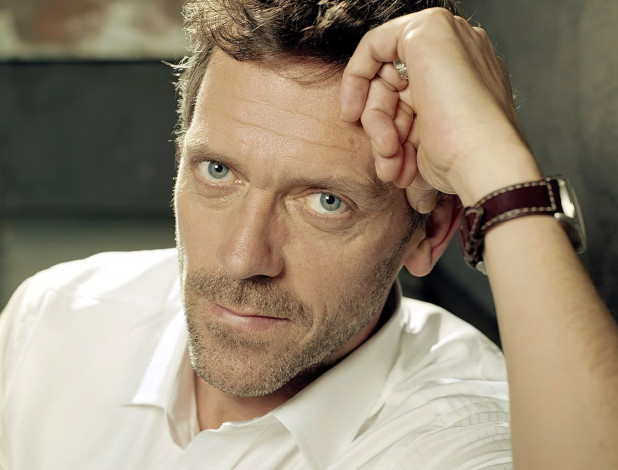 Обои картинки фото мужчины, hugh laurie, актер, лицо