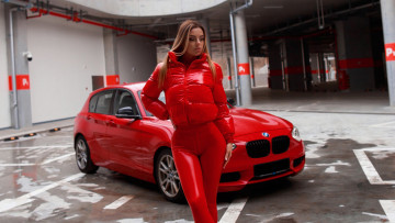 обоя автомобили, -авто с девушками, bmw