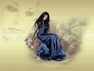 Картинка фэнтези девушки