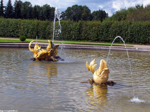 Картинка петергоф верхний парк лето 2005 города санкт петербург россия