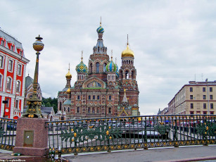 Картинка питер спас на крови города санкт петербург петергоф россия