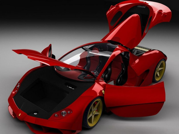 Обои картинки фото ferrari, автомобили