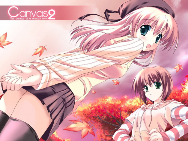 Обои картинки фото аниме, canvas