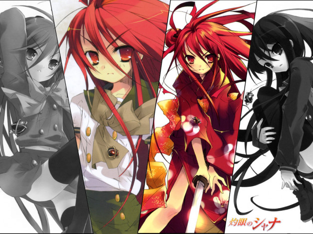Обои картинки фото аниме, shakugan, no, shana