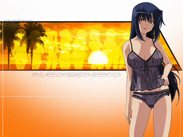 Обои картинки фото аниме, shuffle