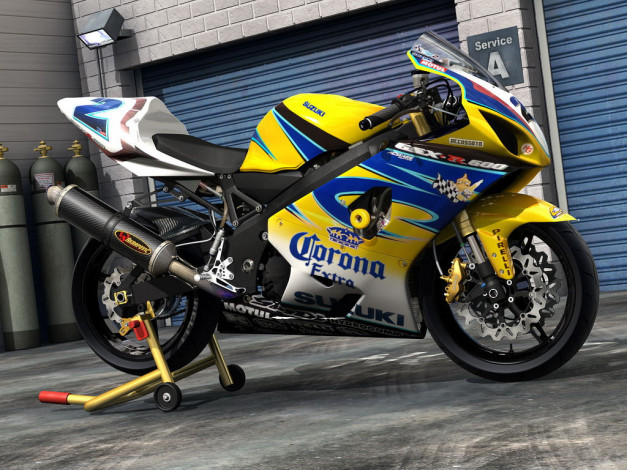 Обои картинки фото мотоциклы, 3d