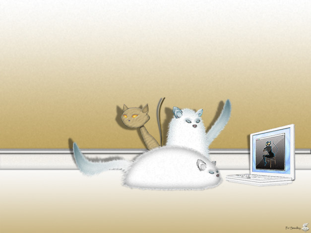 Обои картинки фото рисованные, минимализм