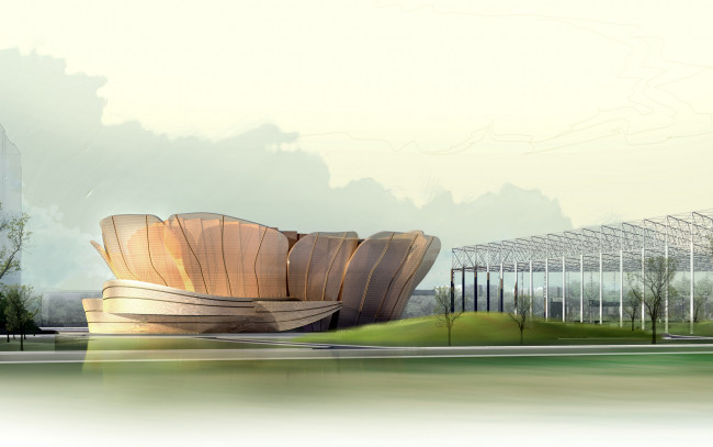 Обои картинки фото 3д, графика, architecture, архитектура