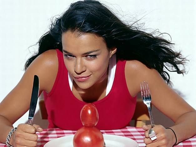 Обои картинки фото Michelle Rodriguez, девушки
