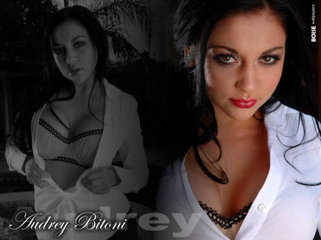 Обои картинки фото Audrey Bitoni, девушки