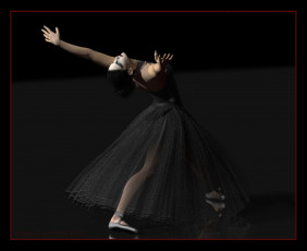 Картинка 3д графика people люди танец