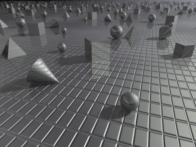 Обои картинки фото 3д, графика, modeling, моделирование, фигуры, геометрические