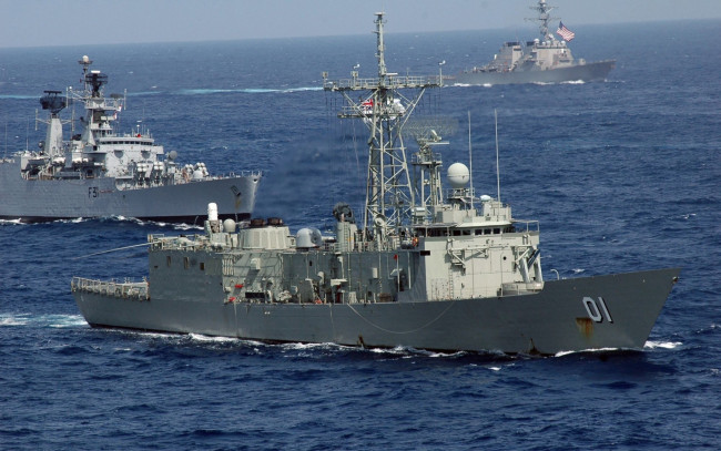 Обои картинки фото корабли, крейсеры, линкоры, эсминцы, море