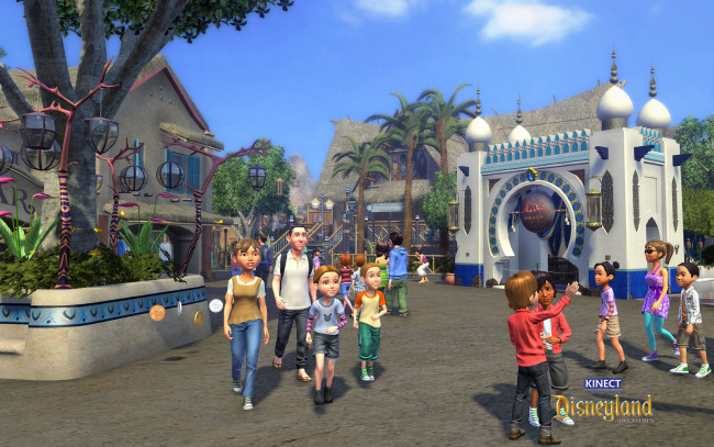 Обои картинки фото видео, игры, kinect, disneyland, adventures, disney