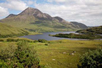 Картинка великобритания хайленд природа реки озера пейзаж