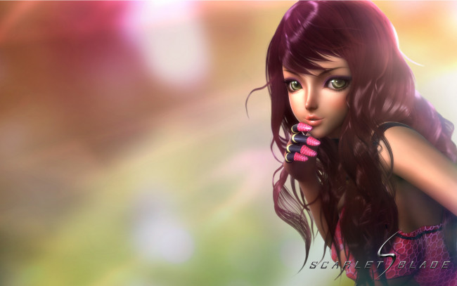 Обои картинки фото scarlet, blade, видео, игры, девушка