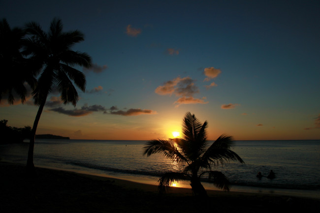 Обои картинки фото природа, восходы, закаты, тропики