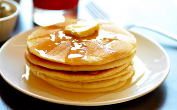 Картинка еда блины +оладьи сливочное масло оладьи