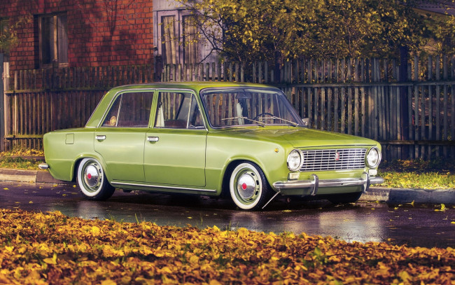 Обои картинки фото автомобили, ваз, 2101, легенда, ссср, ретро