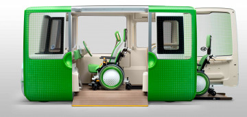 Картинка daihatsu+nori-ori++futuristic+concept автомобили 3д daihatcu nori-ori futuristic concept car 3d