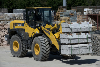 Картинка техника фронтальные+погрузчики komatsu