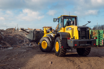 Картинка техника фронтальные+погрузчики komatsu