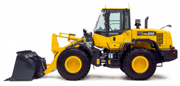 Картинка техника фронтальные+погрузчики komatsu