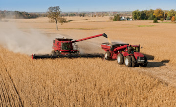 Картинка техника комбайны case