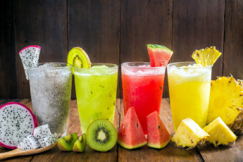 Картинка еда напитки +сок маракуйя киви сок ананас арбуз