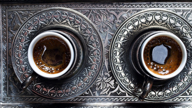 Обои картинки фото еда, кофе,  кофейные зёрна, эспрессо