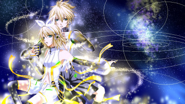 Картинка аниме vocaloid вокалоид