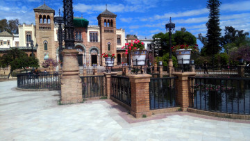 Картинка города севилья+ испания здание