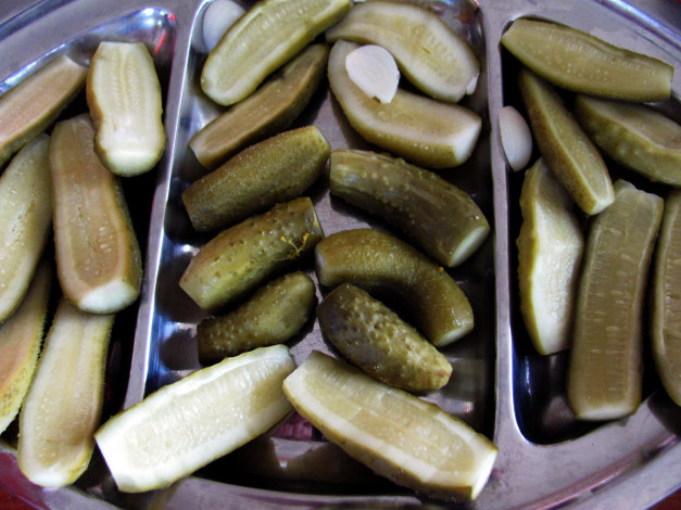 Обои картинки фото еда, огурцы, малосольные