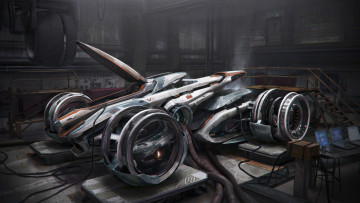 Картинка фэнтези транспортные+средства фантастика транспорт