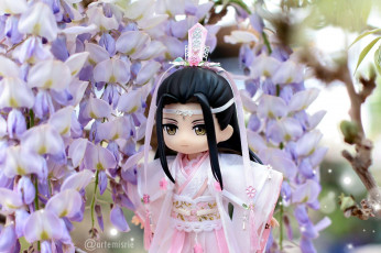 Картинка разное игрушки лань ванцзи кукла цветы