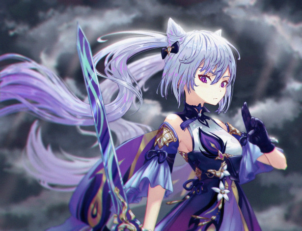 Обои картинки фото аниме, genshin impact, genshin, impact