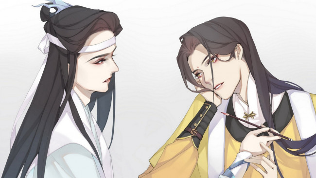 Обои картинки фото аниме, mo dao zu shi, the, untamed, неукротимый, повелитель, чэньцин, мосян, тунсю, mo, dao, zu, shi, магистр, дьявольского, культа