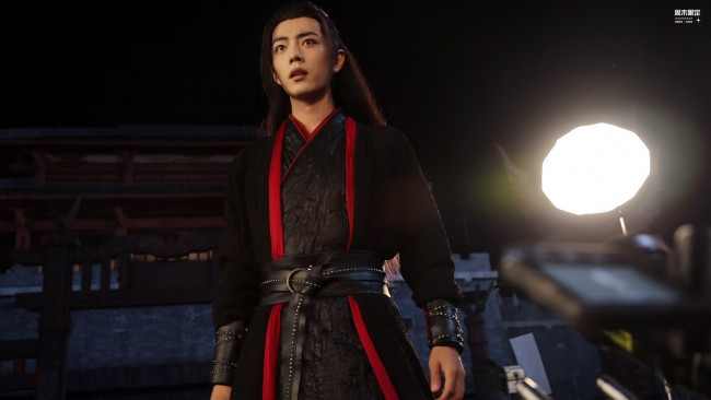 Обои картинки фото кино фильмы, the untamed, вэй, усянь, крыша