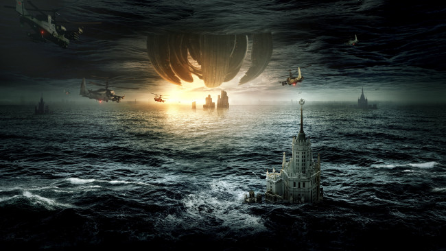 Обои картинки фото вторжение ,  2020, кино фильмы, -unknown , другое, вторжение, постер, россия, фантастика, ирина, старшенбаум, боевик, риналь, мухаметов, александр, петров