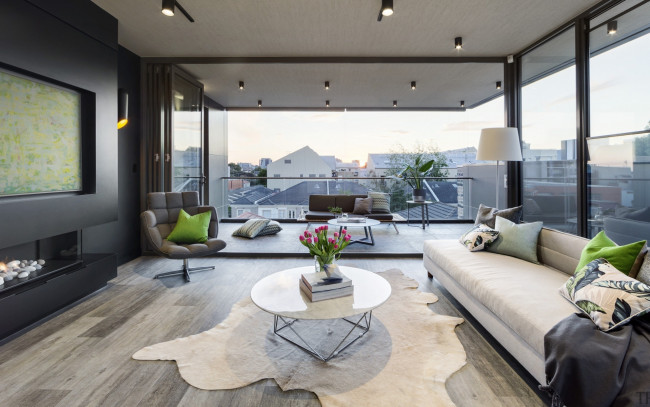 Обои картинки фото интерьер, гостиная, диван, кресло