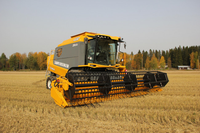 Обои картинки фото техника, комбайны, sampo