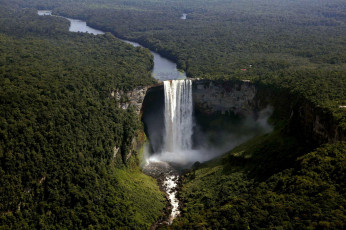 Картинка kaieteur+falls guyana природа водопады kaieteur falls