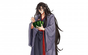 Картинка аниме mo+dao+zu+shi вэй усянь арбуз