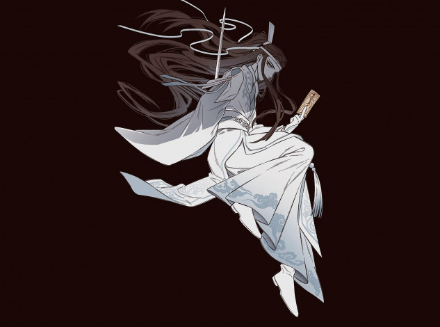 Обои картинки фото аниме, mo dao zu shi, лань, ванцзи