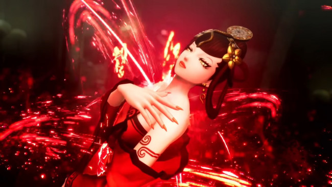 Обои картинки фото видео игры, shin megami tensei, девушка, магия