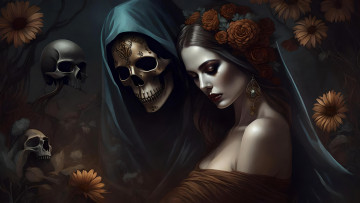 Картинка фэнтези красавицы+и+чудовища нейросети графика нейроарт ai art нейронные сети рисунки нейро искусство нейрографика graphics neuroart neural networks drawings neuro neurography