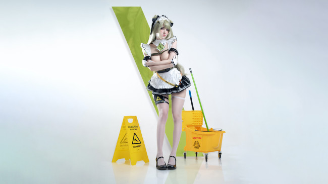 Обои картинки фото девушки, - креатив,  косплей, candyball