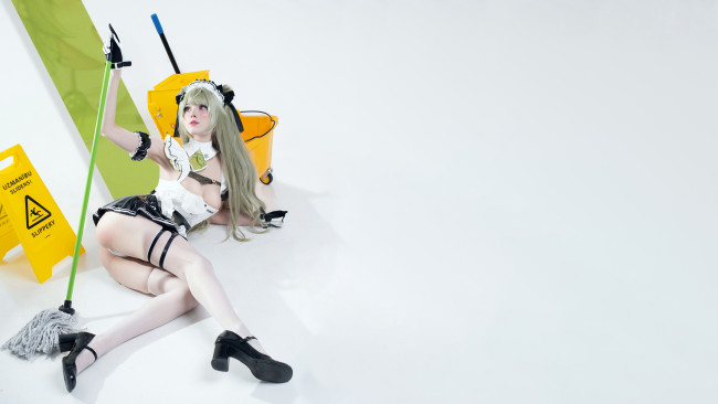 Обои картинки фото девушки, - креатив,  косплей, candyball